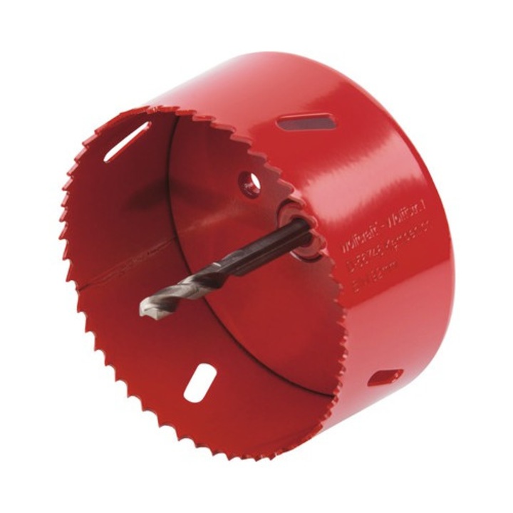 Carota Universala Bimetal Wolfcraft Bim Ø92mm, Cu Burghiu Si Hexagon