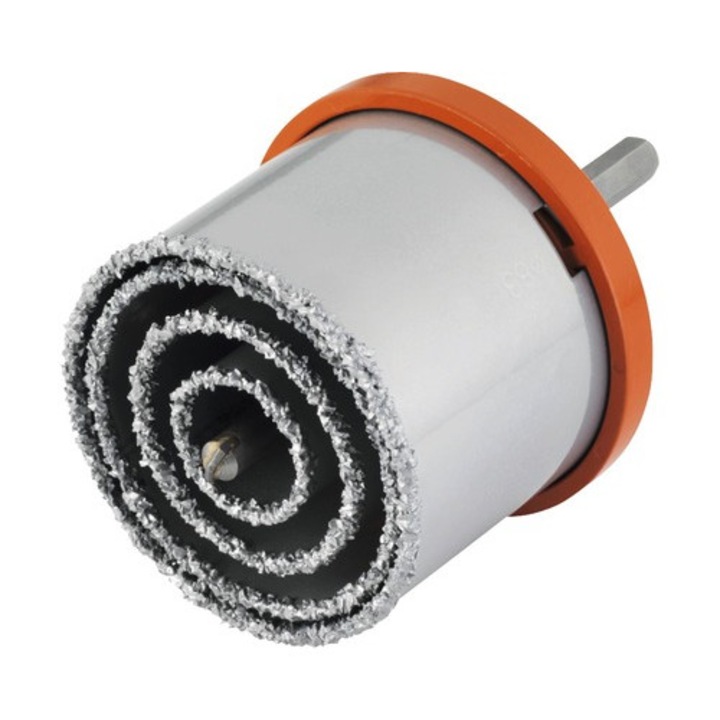 Set Carote Tungsten Cu Burghiu Wolfcraft Ø33-83 Mm, 4 Piese