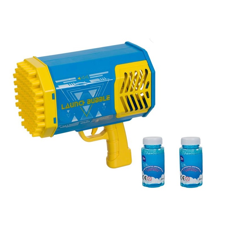 Szappanbuborékos játék, fénnyel, tartalékkal, ATU-085751
