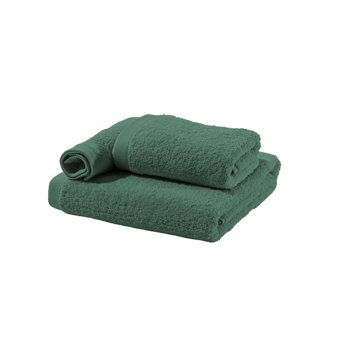 Set 3 prosoape Vital Home, Bumbac, Verde