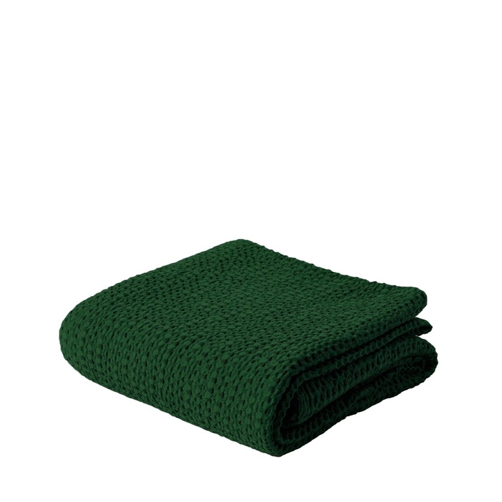 Cuvertura de pat Vital Home, Bumbac, 180x240 cm, Verde