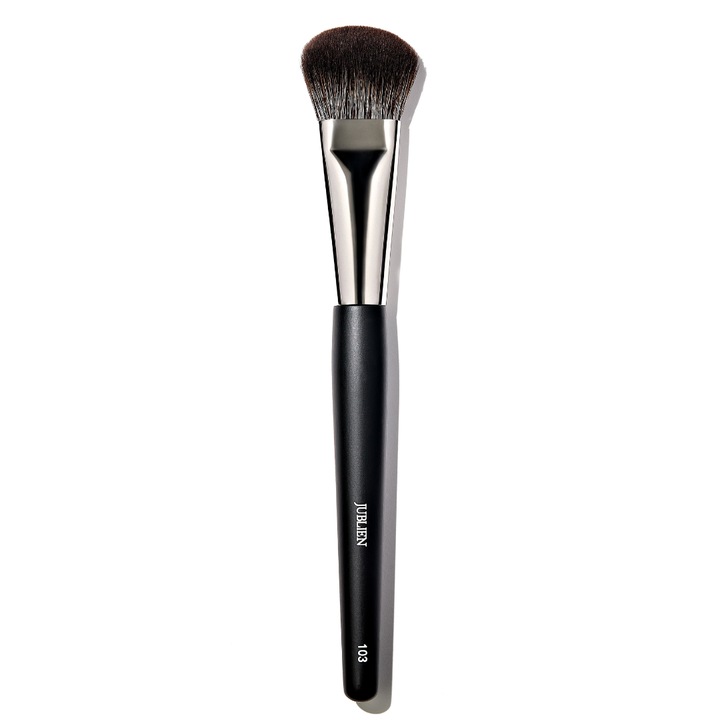 Sminkecset, Jublien Beauty, No.103, alapozó felvitelhez, Növényi rost sörték