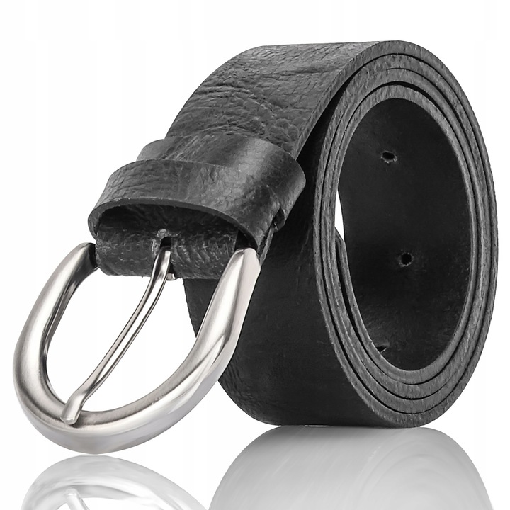 Curele dama Gracio din piele OL-92, Negru, 115