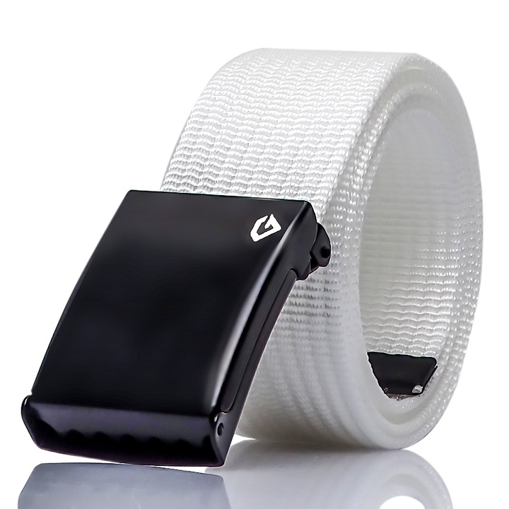 Curea barbati, Textil, Negru, Gracio PP-37, Negru, 165