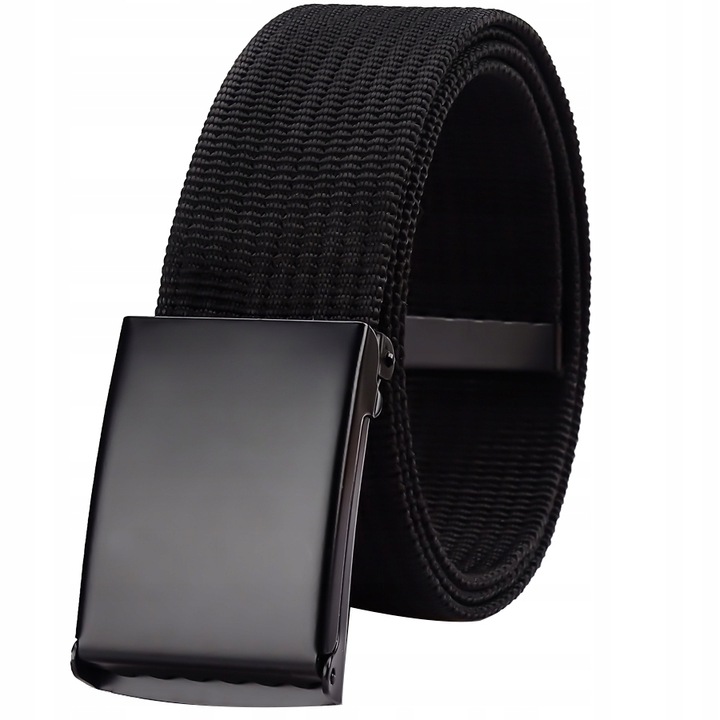 Curea barbati, Textil, Negru, Gracio PP-18, Negru, 155