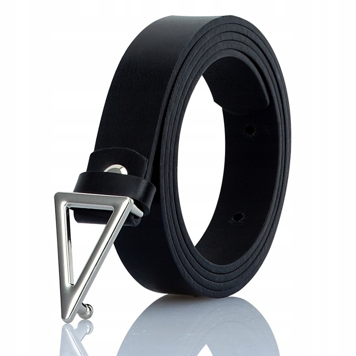Curele dama Gracio din piele OL-56, Negru, 100