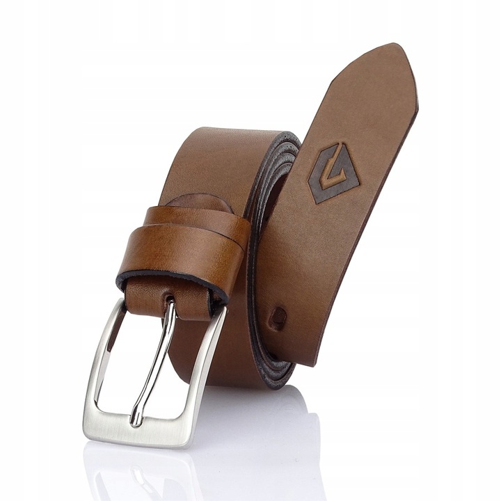 Curea barbati, Piele naturala, Maro, Gracio BT-04, Maro, 150