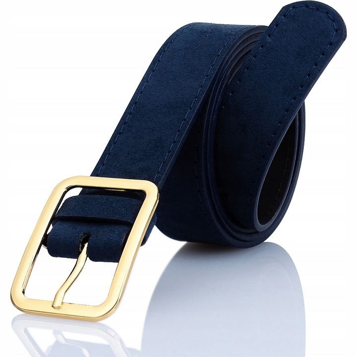 Curele dama Gracio din piele OL-34, Bleumarin, 100