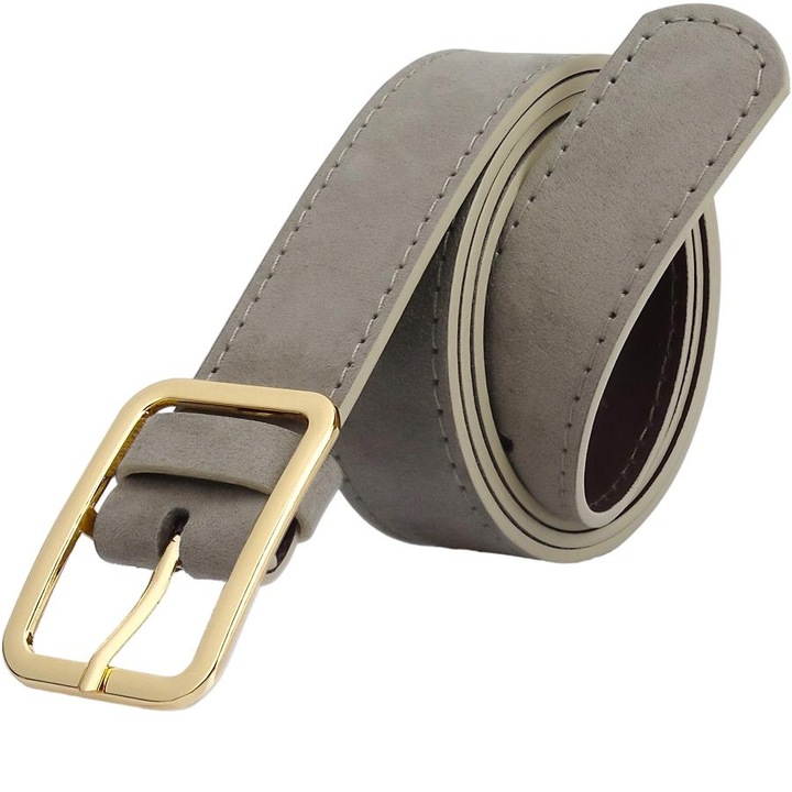 Curele dama Gracio din piele OL-36, Gri, 105