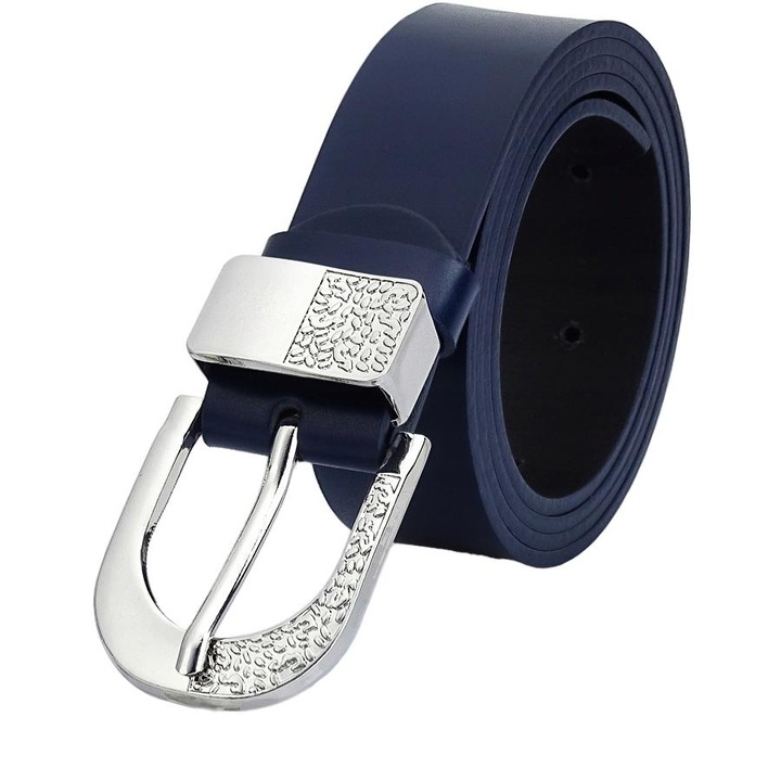 Curele dama Gracio din piele OL-23, Bleumarin, 120
