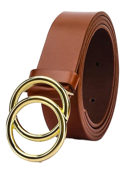 Curele dama Gracio din piele OL-01, Maro, 120