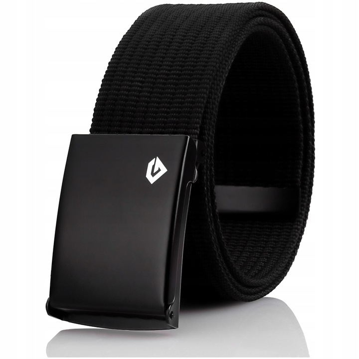 Curea barbati, Textil, Negru, Gracio PP-09, Negru, 160