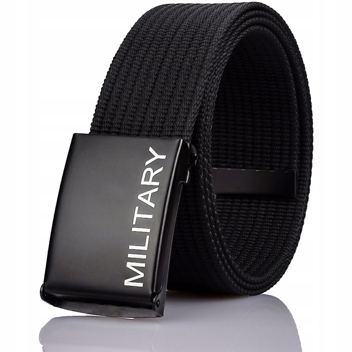 Curea barbati, Textil, Negru, Gracio PP-21, Negru, 110