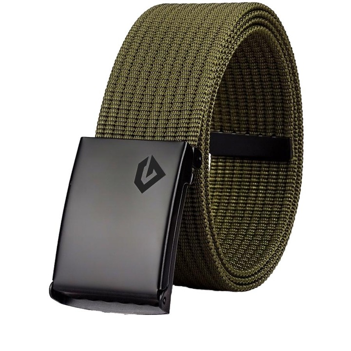 Curea barbati, Textil, Kaki, Gracio PP-10, 155