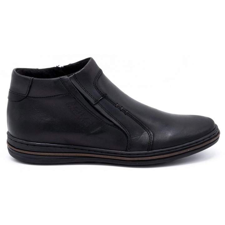 Pantofi pentru barbati, Polbut, BM127319, Negru, EU 37