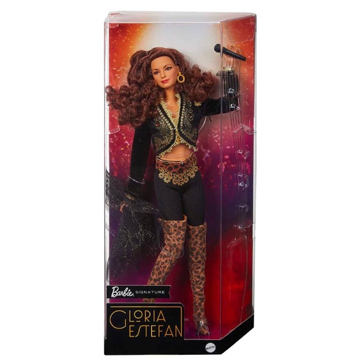 Lėlė Barbie dainininkė Gloria Estefan Mattel