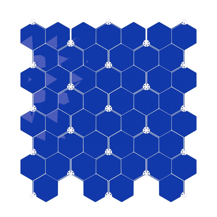 OXOWALL - OXO1M2 térelválasztó készlet - (TR03) víztiszta kék 1 m2