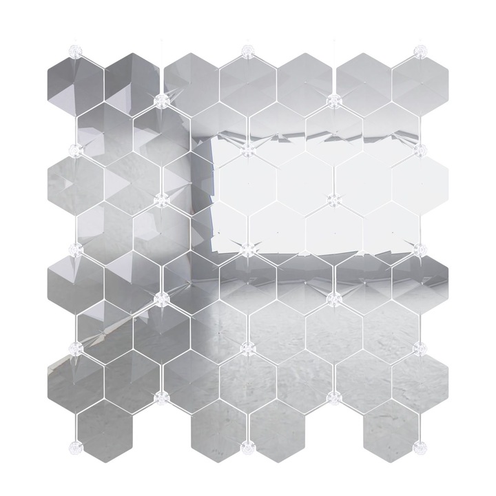 OXOWALL - OXO1M2 térelválasztó készlet - (TR02) víztiszta füst színű 1 m2