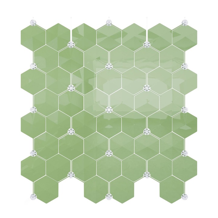 OXOWALL - OXO1M2 térelválasztó készlet - (OP04) opál oliva 1 m2