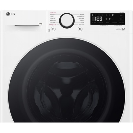 Пералня LG F4WR510S0W, 10 кг, 1400 об/мин, Клас A, AI Direct Drive монитор, TurboWash, Smart Diagnosis, Бял