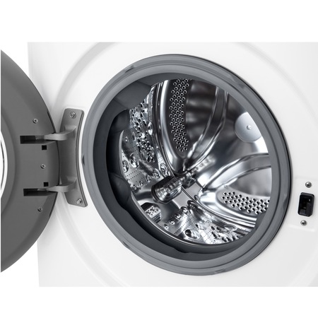 Masina de spalat rufe Slim LG F2WR509SWW, 9 kg, 1200 rpm, Clasa A, Motor Direct Drive, Smart Diagnosis, Alb