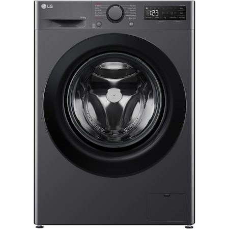 Masina de spalat rufe cu uscator LG F4DR509SBM, 9 kg Spalare, 6 kg Uscare, 1400 rpm, Clasa B, Motor Direct Drive, TurboWash, Negru