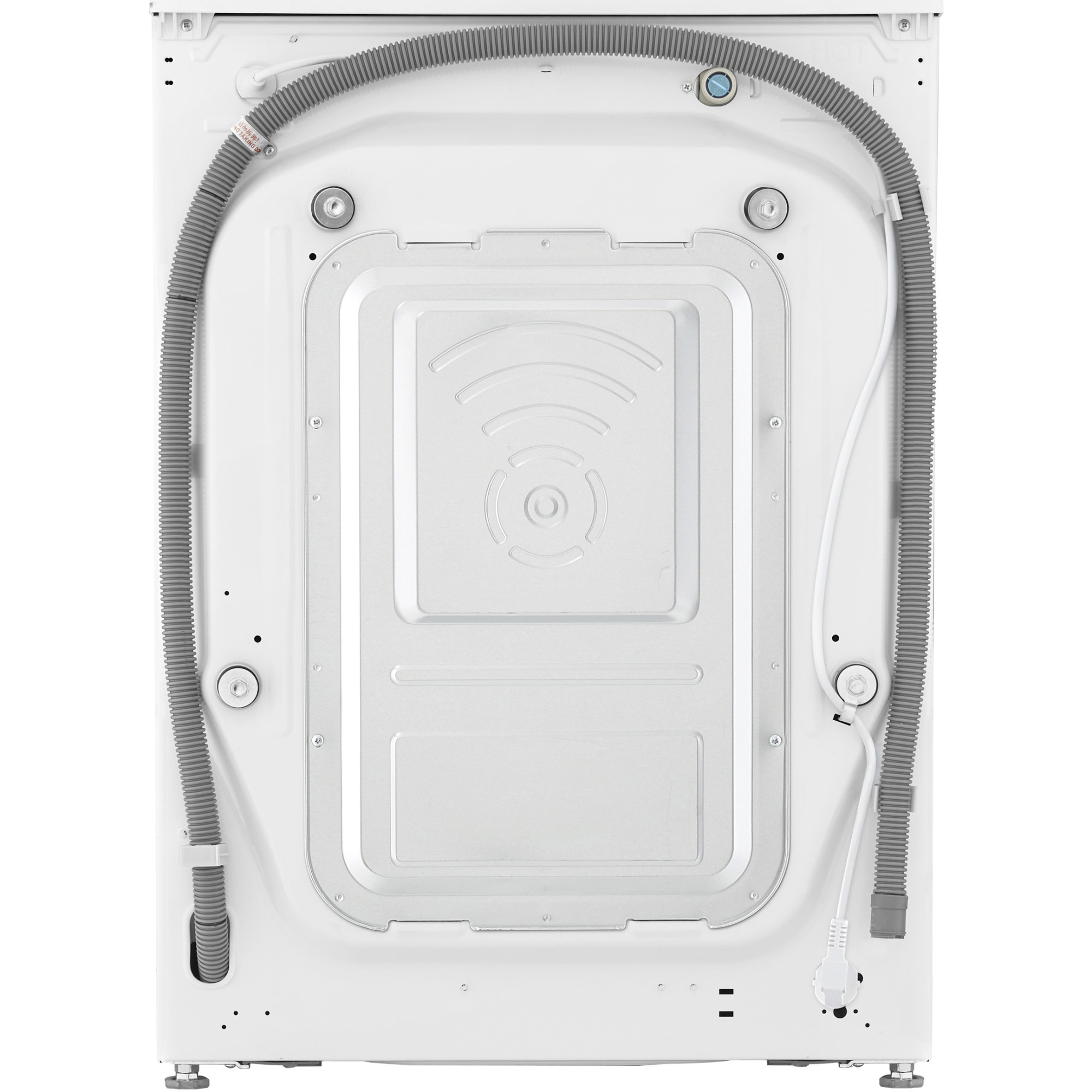 Masina de spalat rufe cu uscator LG F4DR509SBW, 9 kg Spalare, 6 kg Uscare, 1400 rpm, Clasa B, Motor Direct Drive, Alb