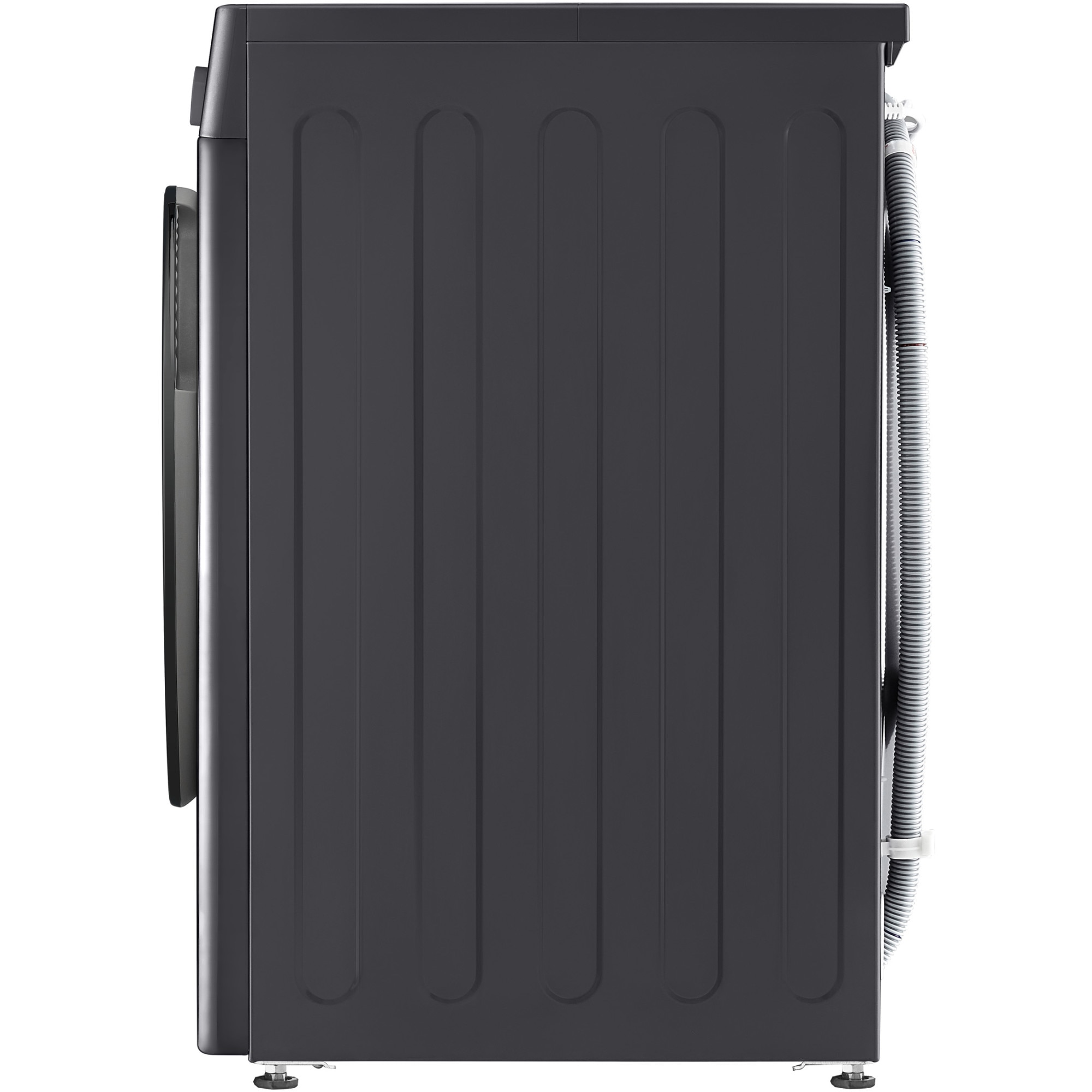 Masina de spalat rufe cu uscator LG F4DR510S2M, 10 kg Spalare, 6 kg Uscare, 1400 rpm, Clasa D, Motor Direct Drive, TurboWash, Negru