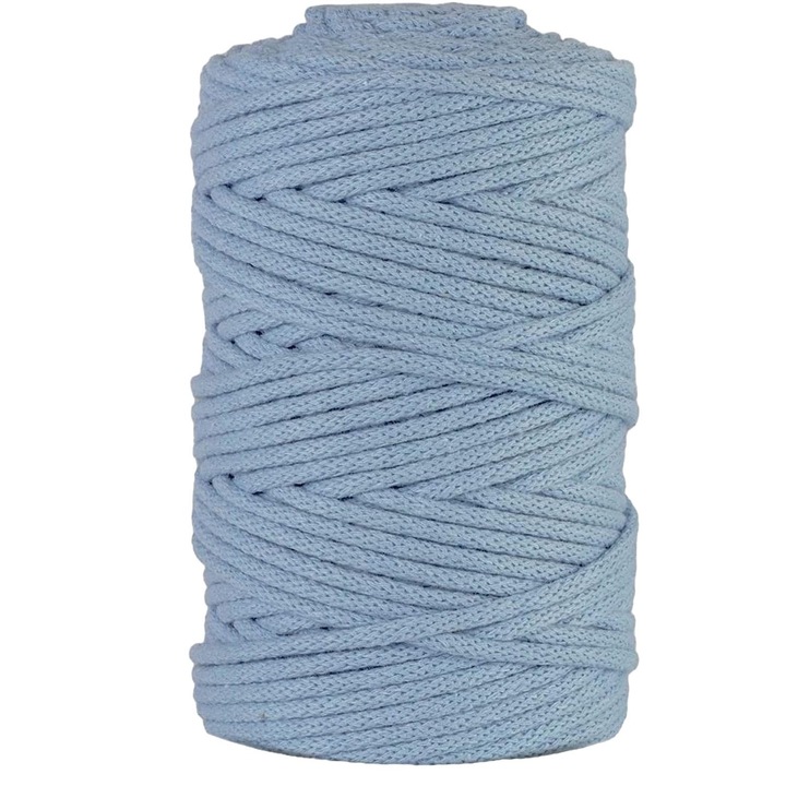 Zsinór makraméhoz, Netuno, Pamut, 3 mm, 100 m, Kék