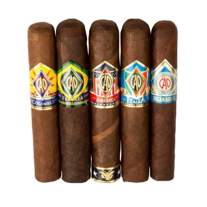 Set 5 Trabucuri Premium CAO World Sampler, ambalate individual - eMAG.ro