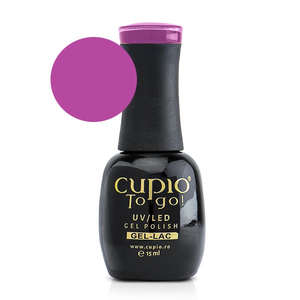 Oja semipermanenta Cupio To Go! Brave Purple 15ml