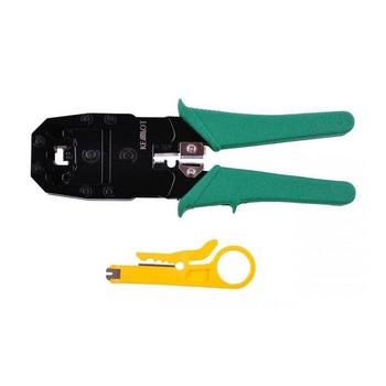 Cleste sertizare universal pt. mufe RJ45/RJ11/RJ12 Cleste sertizare universal pt. mufe RJ45/RJ11/RJ12