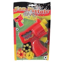 Pistol cu confeti fotbal, 6 trageri +3 cartuse, Radar 34622
