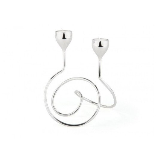 Suport lumanare cu doua brate Riccio Bredemeijer