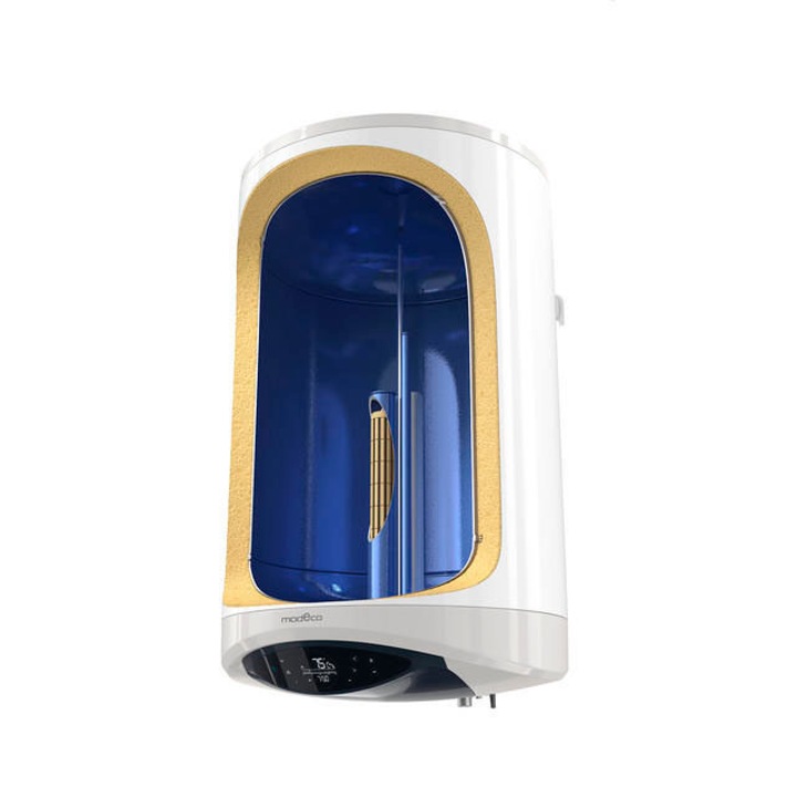 Ел. бойлер TESY Modeco CLOUD GCV 1004724D C21 ECW, Интернет контрол, 100 л, 2400 W, Изолация 32 мм, Touch control, Керамичен затоплящ елемент