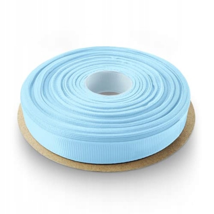 Grosgrain dekorációs szalag, Netuno, Ideális meghívókhoz és üdvözlőlapokhoz, 12 mm, 22 m, Kék