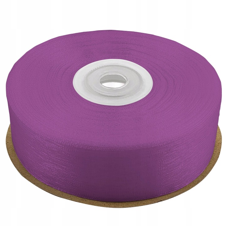 Selyemszalag, Netuno, ideális meghívókhoz és üdvözlőlapokhoz, 25 mm, 32 m, szilva