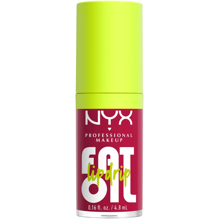 Luciu de buze NYX Professional Fat Oil Lip Drip, Newsfeed, 4.8 ml