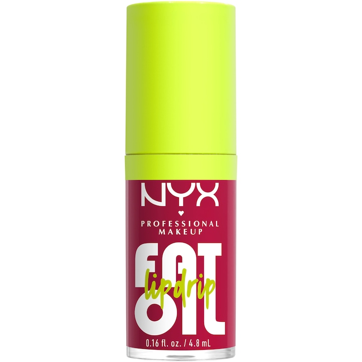 Luciu de buze NYX Professional Fat Oil Lip Drip, Newsfeed, 4.8 ml