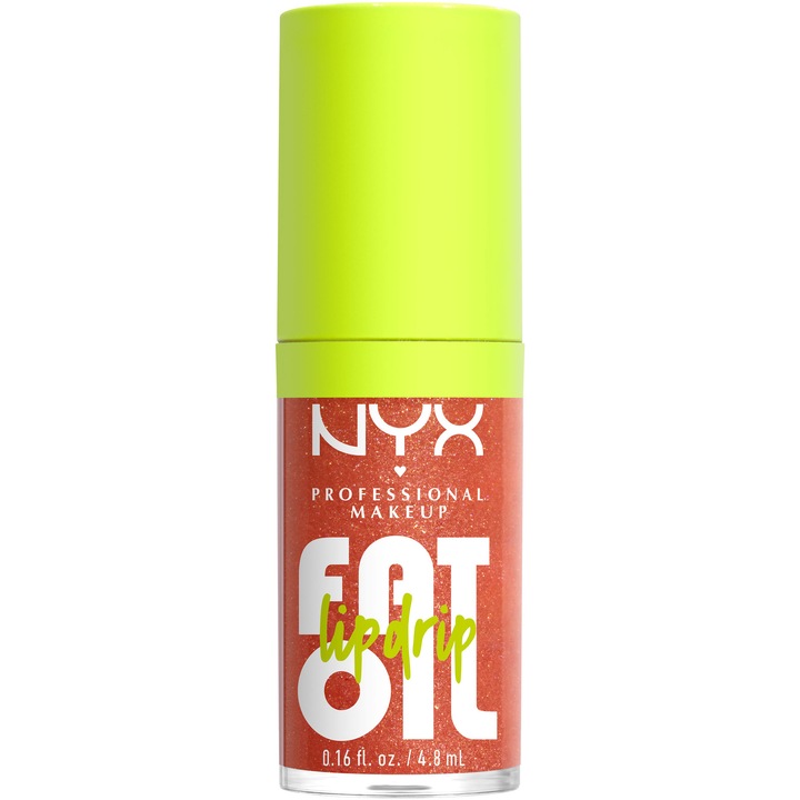 Luciu de buze NYX Professional Fat Oil Lip Drip, Follow Back, 4.8 ml