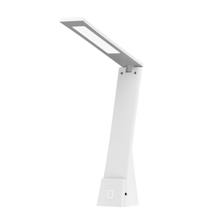MODERON hordozható LED-es asztali lámpa fényszabályozás érintéssel, minimalista újratölthető világítási módokkal hálószobába, irodába vagy dolgozószobába