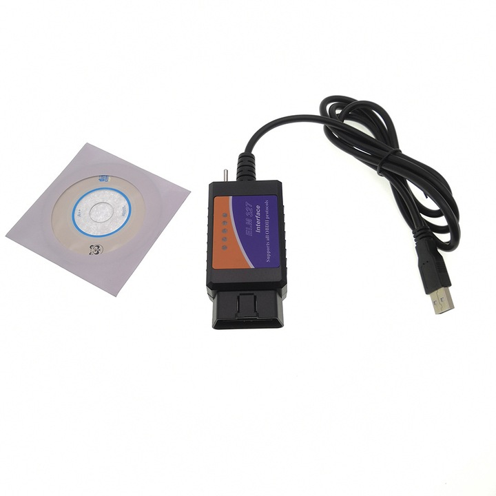 Автомобилен диагностичен интерфейс ELM327 USB, sundiguer, 25k80 и CH340, MS CAN, HS CAN