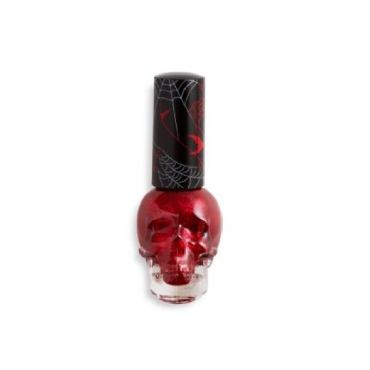 Lac de unghii Makeup Revolution, Skull Edition, Nail Polish, Bloodthirsty, 12.5 ml