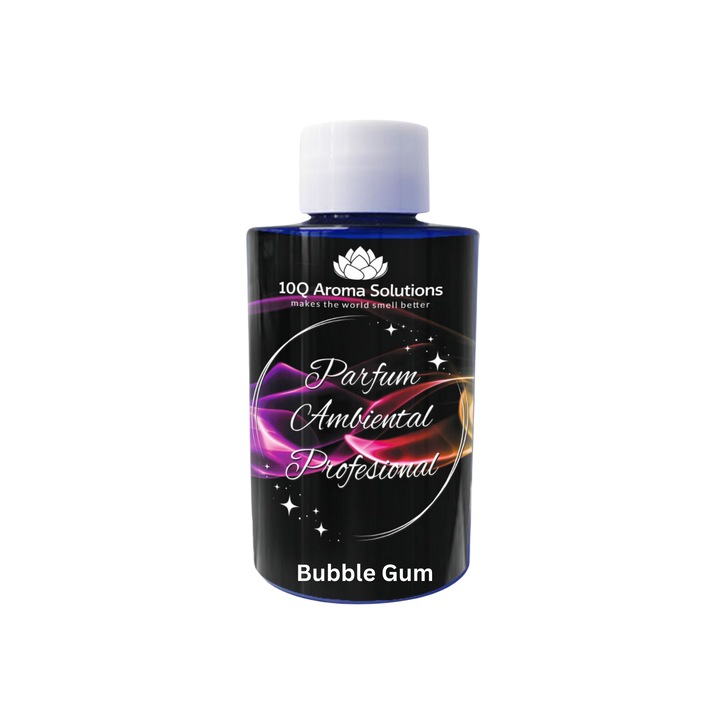 Esenta Premium 10QAroma, 100 ml, aroma Bubble Gum, pentru aparate / dispozitive / sisteme de parfumare prin atomizare / nebulizare