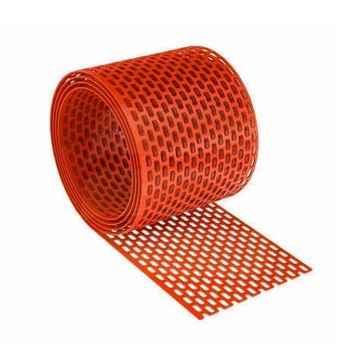 Szellőzőszalag 5cm x 5m téglavörös