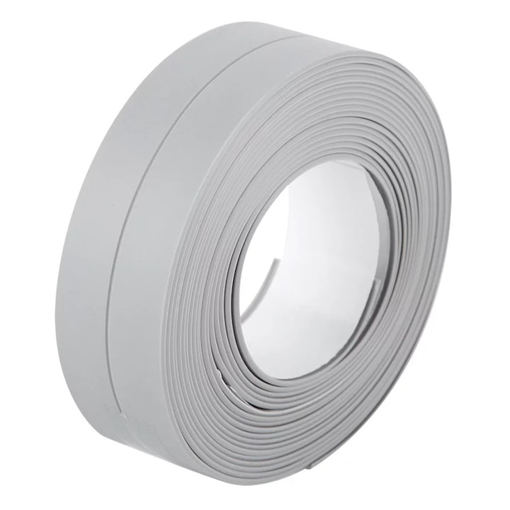 Banda Adeziva Antistropi GREATON, Pentru Acoperire si Protectie Suprafete, 320 x 3.6 cm, Gri