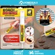 Set Insecticid impotriva gandacilor de bucatarie, Doctor Roach, foarte puternic si eficient, Seringa dozatoare, Gel, 3x30 g