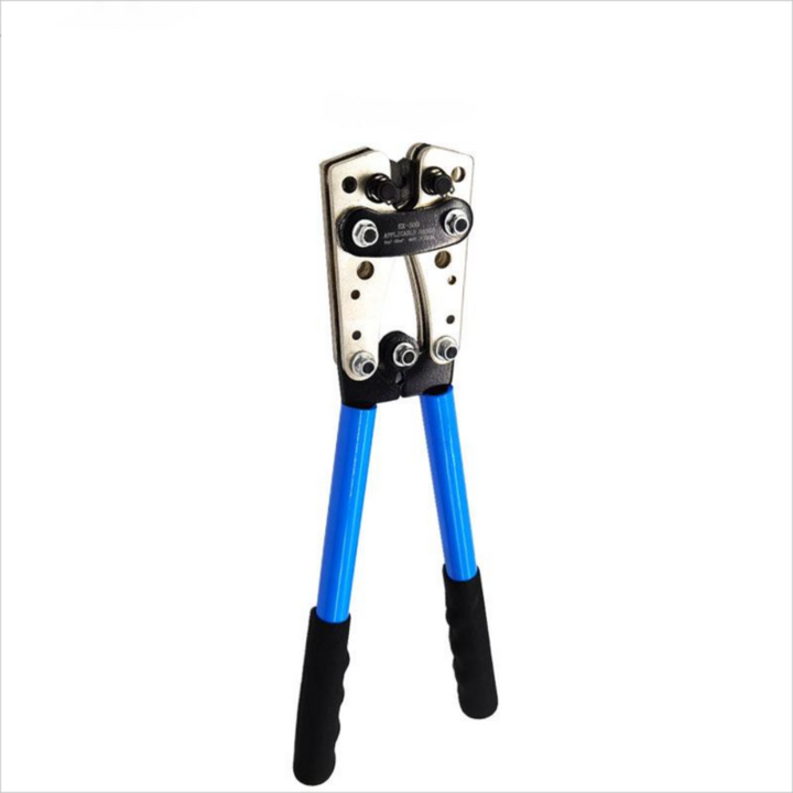 Клещи за кримпване, Алуминий/Каучук, 6-50 mm², Многоцветни