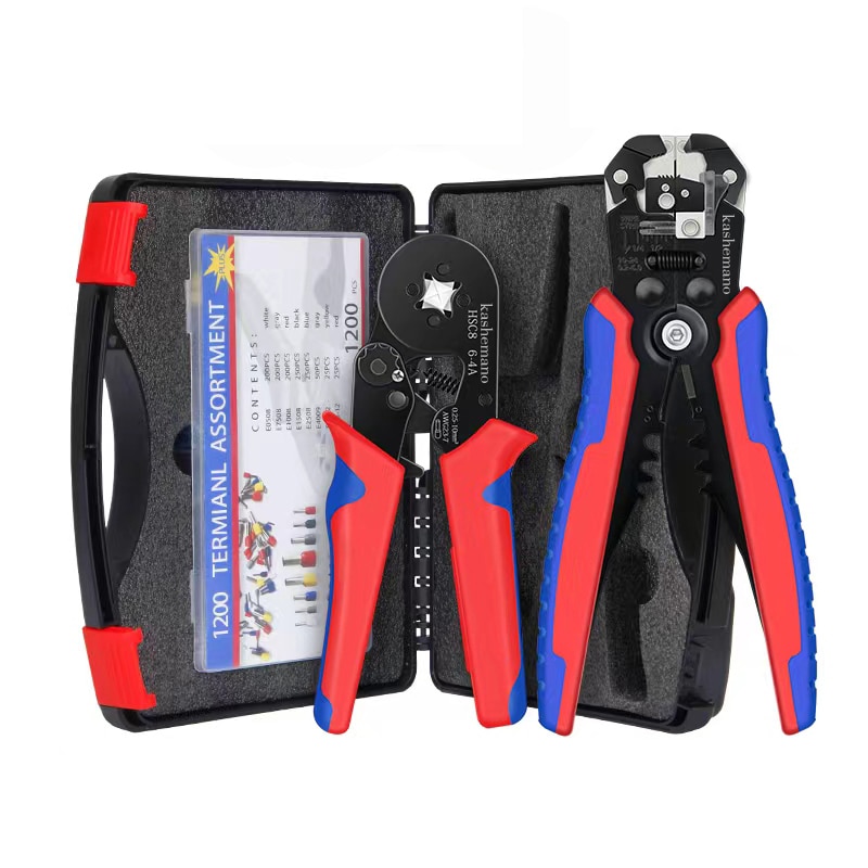 2PMCDセット Set 2 clesti sertizare/dezizolare cu, kashemano, 1200 pini