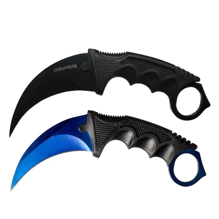 Set 2 Cutite Karambit CS:GO SUPER TRENDS®, Lama Ascutita, Teaca Inclusa ...